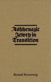 Ashkenazic Jewry in Transition