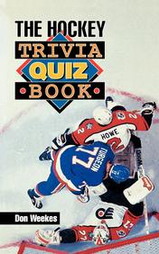 Hockey Trivia Quiz Book