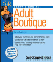 Start &amp; Run an Adult Boutique