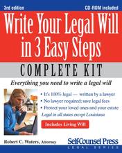 Write Your Legal Will in 3 Easy Steps - US