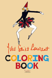 Yves Saint Laurent Coloring Book