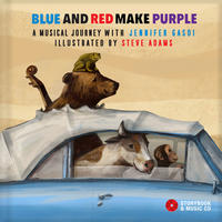 Book Cover Blue and Red Make Purple