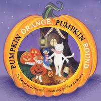Book Cover Pumpkin Orange Pumpkin Round