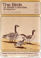 Book Cover The Birds of British Columbia Waterfowl